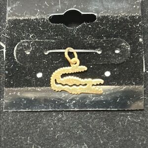 146215 14k Gold Crocodile Pendant price Firm